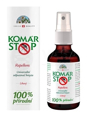 Repel.komar Stop 50ml 100% Prirodny xxx
