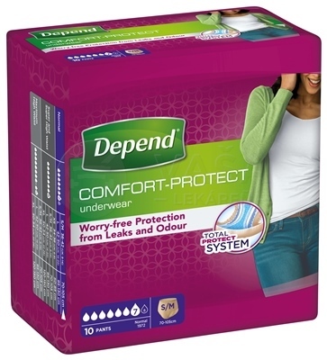 Depend Normal S/M Naťahovacie nohavičky pre ženy