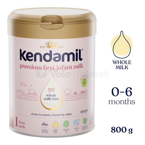Kendamil Premium 1 Počiatočná dojčenská mliečna výživa (od narodenia)