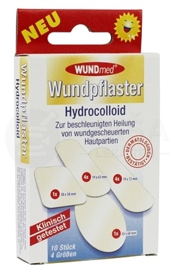 WUNDmed Hydrokoloidná náplasť (4 veľkosti)
