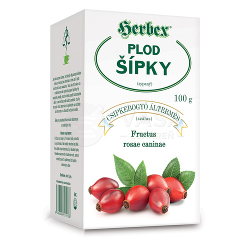Herbex Bylinný čaj Plod šípky sypaný