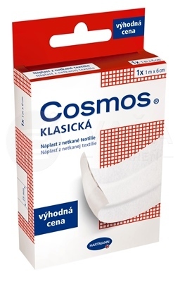 Cosmos Classic Náplasť z netkanej textílie biela (1 m x 6 cm)