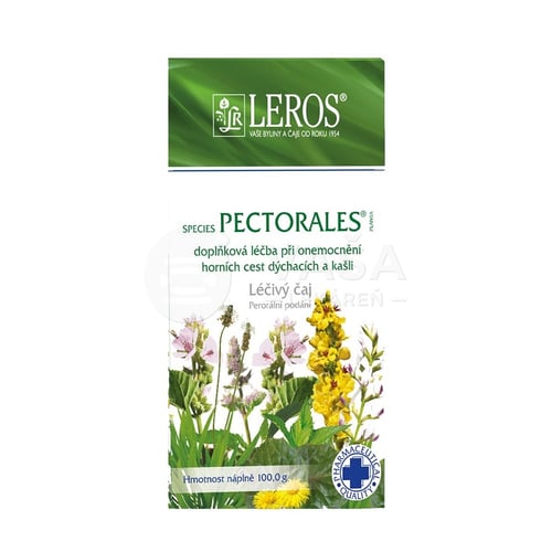 Leros Species Pectorales Planta Sypaný čaj na kašeľ a priedušky
