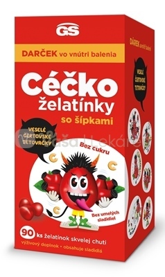 GS Céčko Želatínky Vitamín C so šípkami Darček 2024