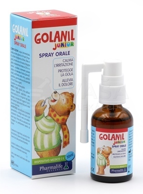 Pharmalife Golanil Junior Sprej pri bolesti hrdla