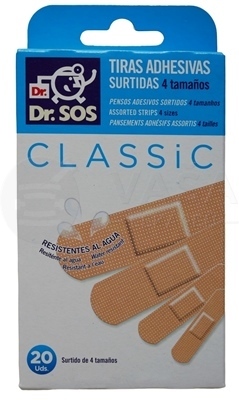 Dr. SOS Classic Vodeodolné náplasti (2 veľkosti)