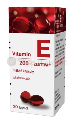 Zentiva Vitamín E 200