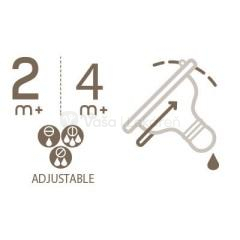 CHICCO Original Touch Latexový cumlík na fľašu, nastaviteľný prietok