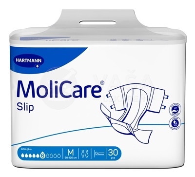 MoliCare Slip Extra Plus 6 kvapiek M Inkontinenčné zalepovacie nohavičky