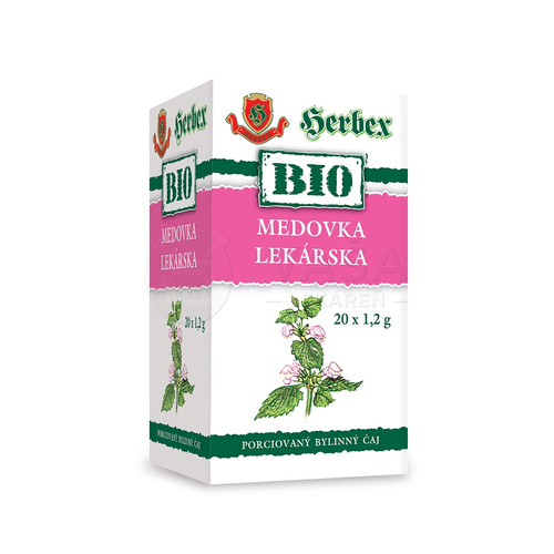 Herbex BIO Bylinný čaj Medovka lekárska