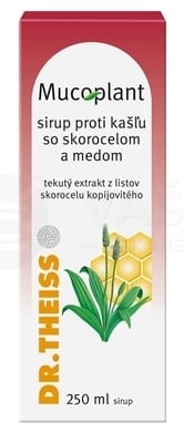 Mucoplant Sirup proti kašľu so skorocelom a medom