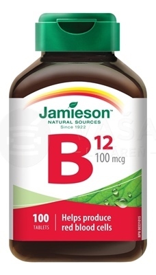 Jamieson Vitamín B12 metylkobalamín 100 mcg