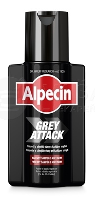 Alpecin Grey Attack Kofeínový šampón proti šediveniu a vypadávaniu vlasov