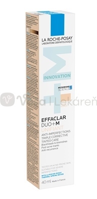 La Roche-Posay Effaclar Duo+ M Tónovaný krém na pleť so sklonom k akné Light (svetlý odtieň)