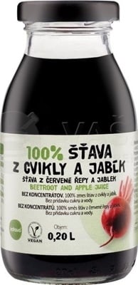 Zdravo 100% Šťava z cvikly a jabĺk