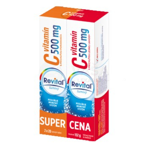 Revital Vitamín C 500 mg (Duopack)