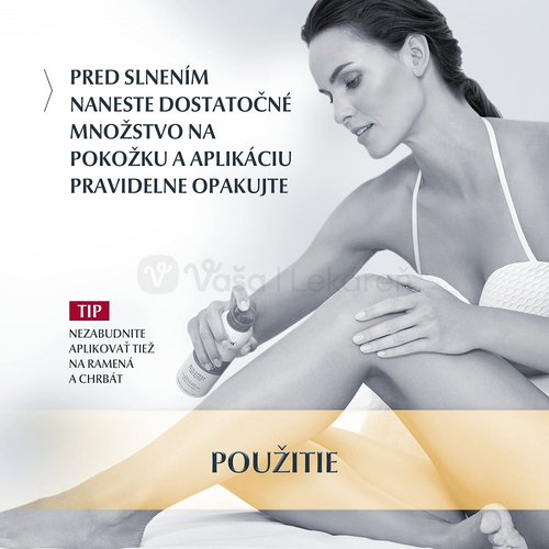 Eucerin Sun Sensitive Protect Dry Touch Transparentný sprej na opaľovanie na citlivú pokožku SPF50