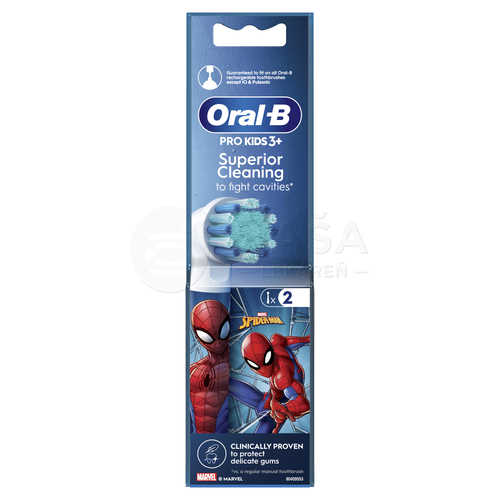 Oral-B Kids Spiderman Náhradné hlavice