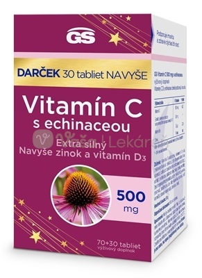 GS Vitamín C 500 mg s echinaceou Darček 2024