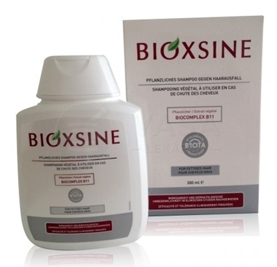 Bioxsine Šampón proti vypadávaniu vlasov na mastné vlasy