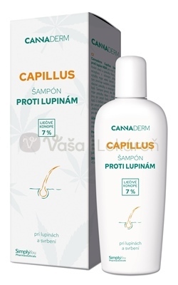 Cannaderm Capillus Šampón proti lupinám