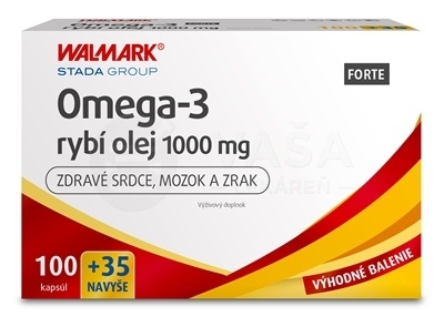 WALMARK Omega-3 Rybí olej Forte