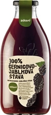 zdravo 100% ČERNICOVO-JABLKOVÁ ŠŤAVA