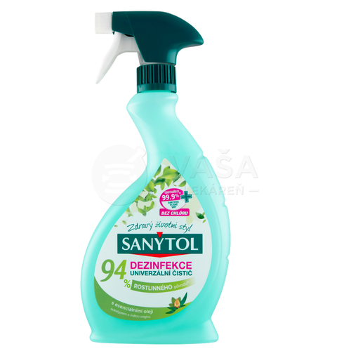 Sanytol Dezinfekcia 94% rastlinný univerzálny čistič v spreji