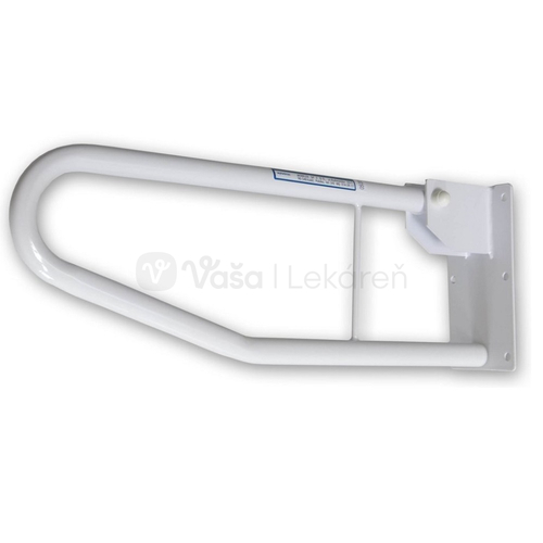 Pro-Sanita Madlo k WC sklopné, kovové, biele, 55 cm