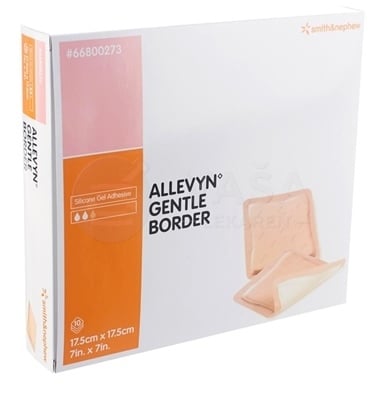 Allevyn Gentle Border Krytie na rany (17,5 x 17,5 cm)