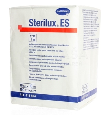 Sterilux ES Kompres nesterilný (10 x 10 cm)