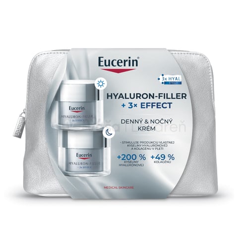 Eucerin Hyaluron-Filler + 3x Effect Hyal Vianočná darčeková kazeta