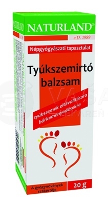 Naturland Zmäkčujúci balzam na kurie oká