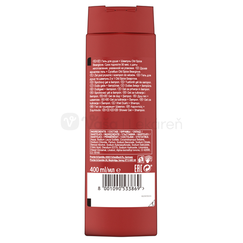 Old Spice Bearglove Sprchový gél a šampón pre mužov