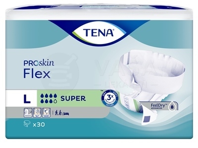 Tena Flex Super L Inkontinenčné nohavičky s rýchloupevňovacím pásom