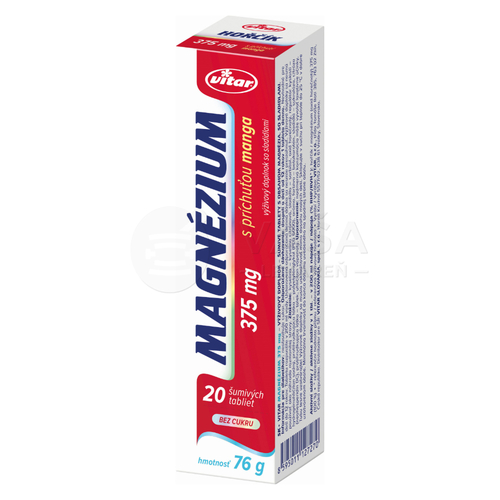 Vitar Magnézium 375 mg