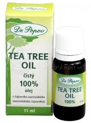 Dr. Popov Tea Tree Oil (100% olej z čajovníka austrálskeho)