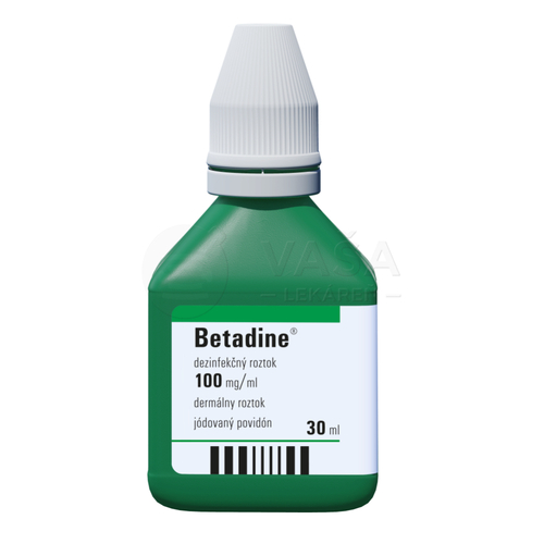 Betadine Dezinfekčný roztok 100 mg/ml