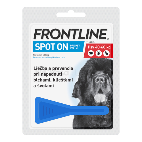 FRONTLINE Spot-On pre psy XL (40-60 kg)