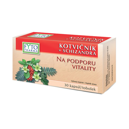 Fyto Kotvičník + schizandra (na podporu vitality)