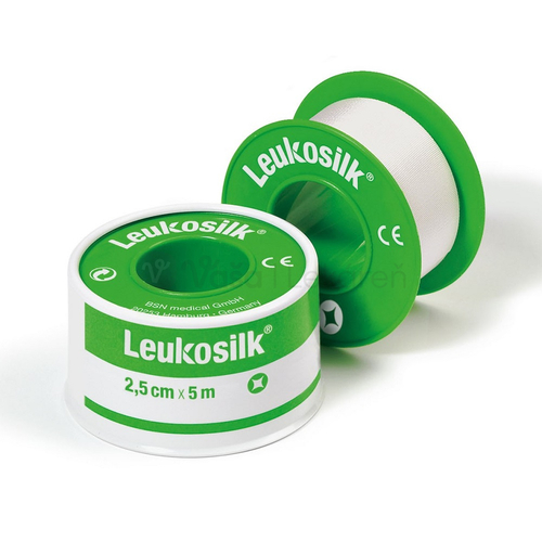 Leukosilk Náplasť na cievke (2,5 cm x 5 m)