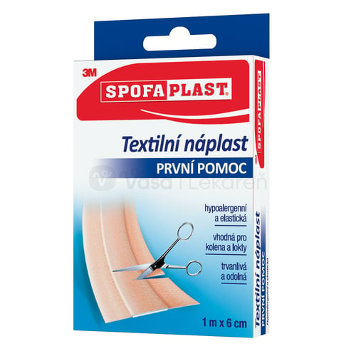 3M SpofaPlast č. 154 Textilná náplasť (6 cm x 1 m)