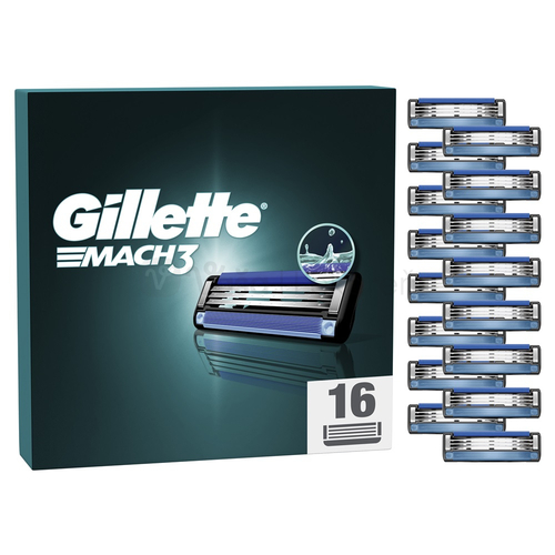 Gillette Mach3 Pánske náhradné holiace hlavice