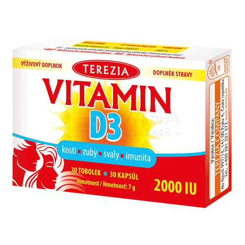 TEREZIA Vitamín D3 2000 IU