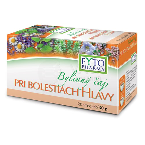 Fyto Bylinný čaj Pri bolestiach hlavy