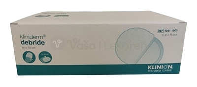 Kliniderm Debride Mechanický odstraňovač nečistôt z rán (14 x 10 cm)