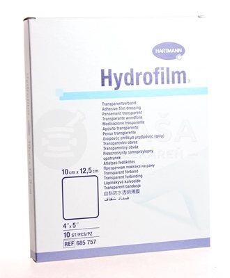 Hydrofilm Samolepiaci transparentný obväz (10 x 12,5 cm)
