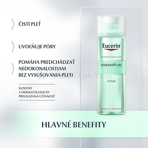 Eucerin DermoPure Čistiaca pleťová voda na problematickú pleť