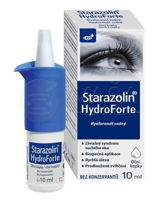 Starazolin HydroForte Zvlhčujúce očné kvapky