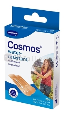 Cosmos Water-resistant Vodeodolná náplasť na rany (2 veľkosti)